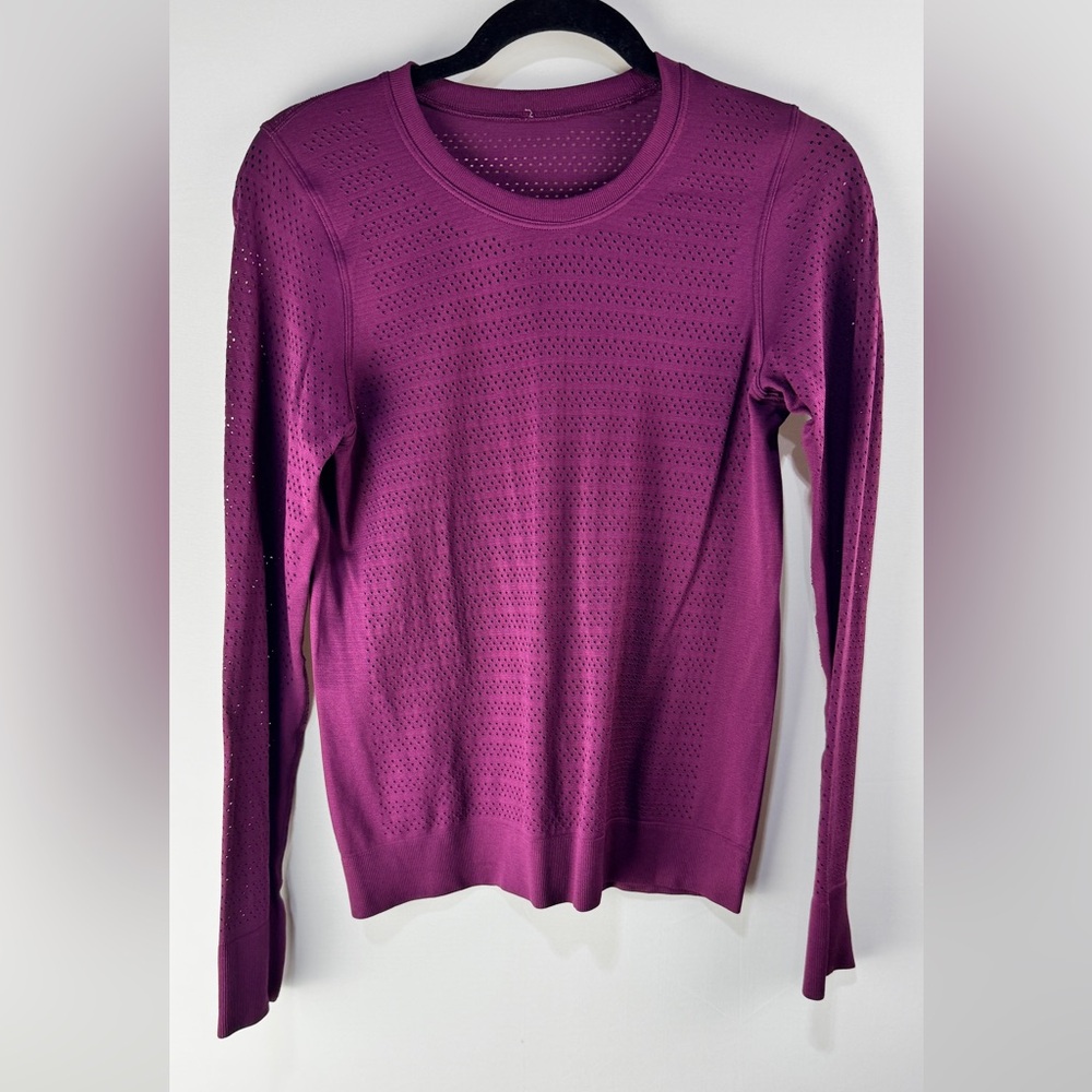Lululemon Long Sleeve Vented Top